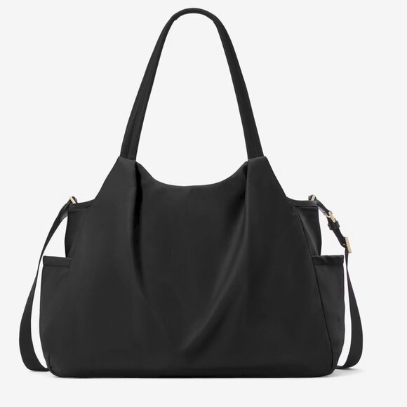 Kate Spade Chelsea Large Baby Diaper Bag Tote in Black with Changing Pad - Picture 5 of 7